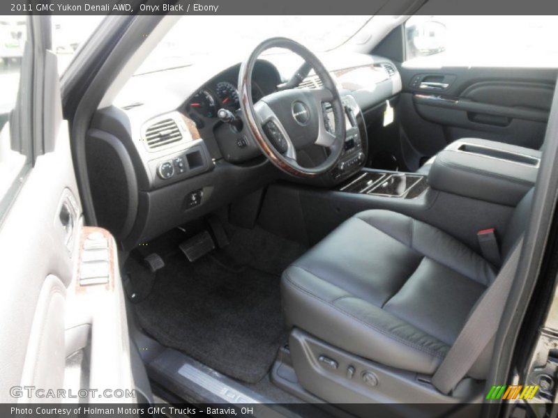 Onyx Black / Ebony 2011 GMC Yukon Denali AWD