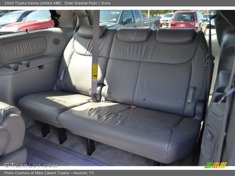 Silver Shadow Pearl / Stone 2009 Toyota Sienna Limited AWD