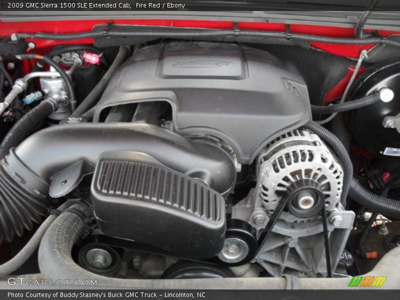  2009 Sierra 1500 SLE Extended Cab Engine - 5.3 Liter OHV 16-Valve Vortec Flex-Fuel V8