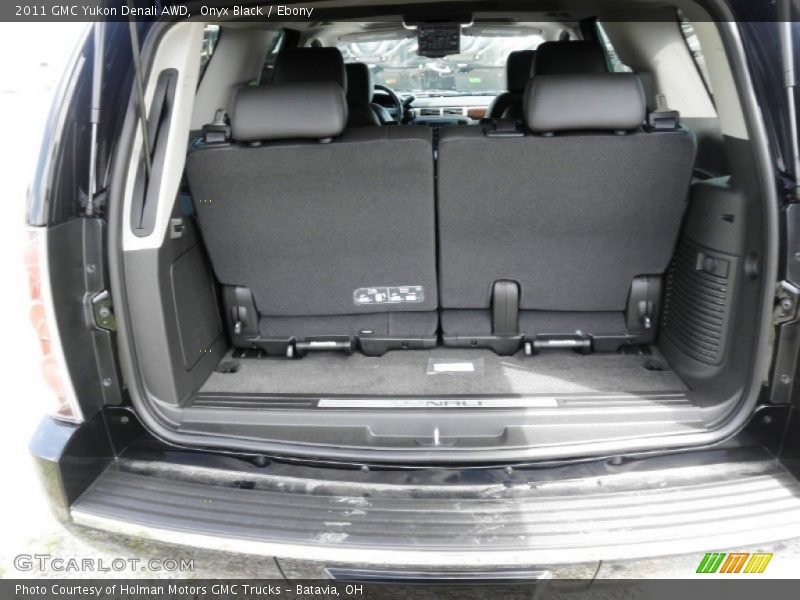 Onyx Black / Ebony 2011 GMC Yukon Denali AWD