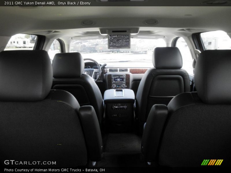 Onyx Black / Ebony 2011 GMC Yukon Denali AWD