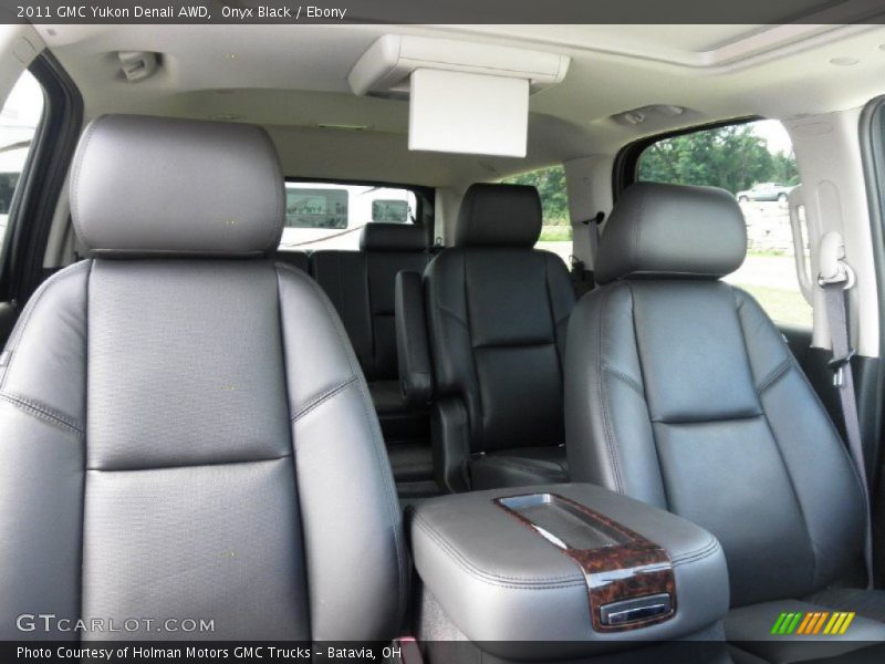 Onyx Black / Ebony 2011 GMC Yukon Denali AWD