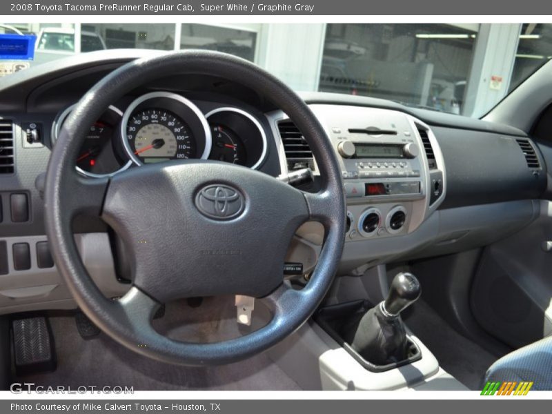  2008 Tacoma PreRunner Regular Cab Graphite Gray Interior