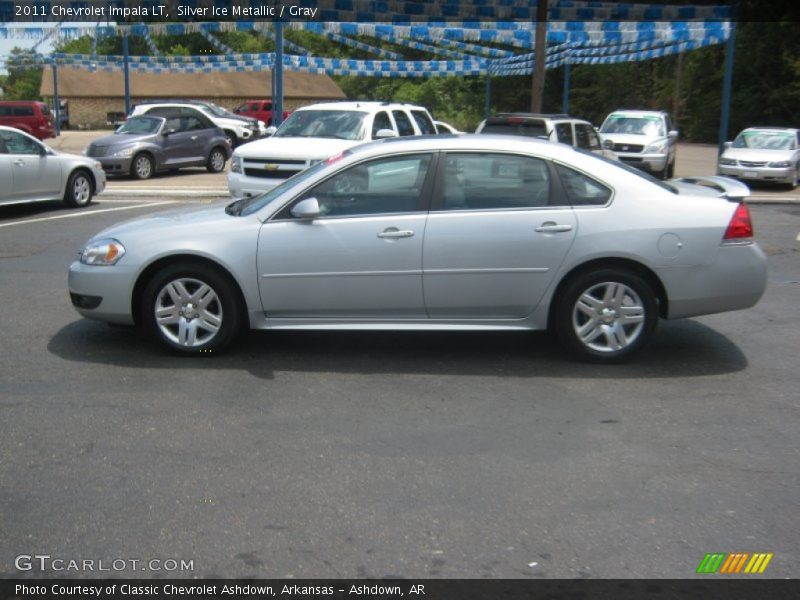 Silver Ice Metallic / Gray 2011 Chevrolet Impala LT