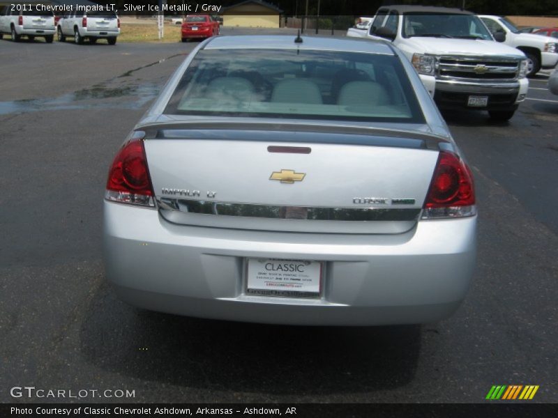 Silver Ice Metallic / Gray 2011 Chevrolet Impala LT