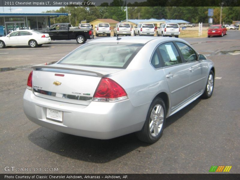 Silver Ice Metallic / Gray 2011 Chevrolet Impala LT