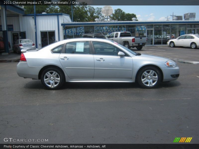 Silver Ice Metallic / Gray 2011 Chevrolet Impala LT