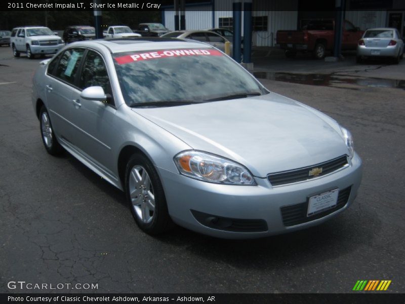 Silver Ice Metallic / Gray 2011 Chevrolet Impala LT