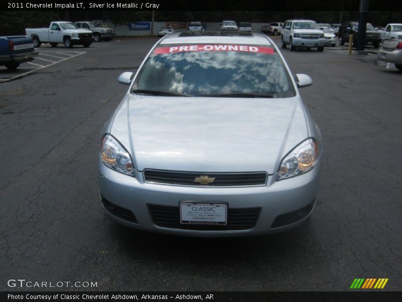 Silver Ice Metallic / Gray 2011 Chevrolet Impala LT