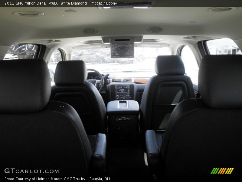 White Diamond Tintcoat / Ebony 2011 GMC Yukon Denali AWD