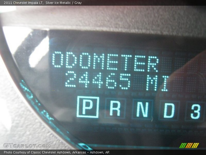 Silver Ice Metallic / Gray 2011 Chevrolet Impala LT