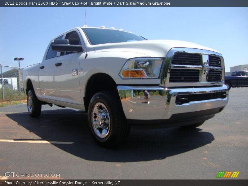 Bright White / Dark Slate/Medium Graystone 2012 Dodge Ram 2500 HD ST Crew Cab 4x4