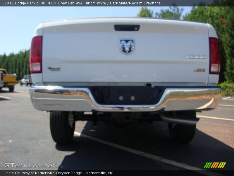 Bright White / Dark Slate/Medium Graystone 2012 Dodge Ram 2500 HD ST Crew Cab 4x4