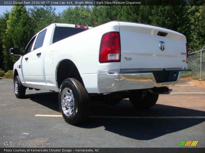 Bright White / Dark Slate/Medium Graystone 2012 Dodge Ram 2500 HD ST Crew Cab 4x4