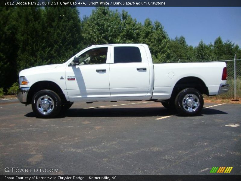 Bright White / Dark Slate/Medium Graystone 2012 Dodge Ram 2500 HD ST Crew Cab 4x4
