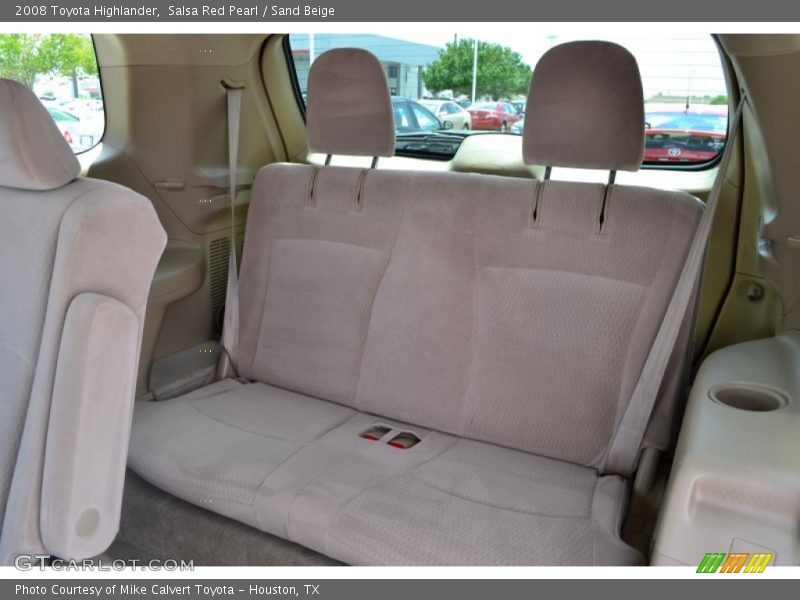 Salsa Red Pearl / Sand Beige 2008 Toyota Highlander