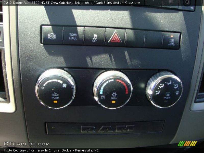 Bright White / Dark Slate/Medium Graystone 2012 Dodge Ram 2500 HD ST Crew Cab 4x4