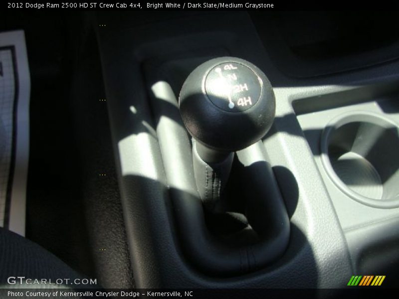 Bright White / Dark Slate/Medium Graystone 2012 Dodge Ram 2500 HD ST Crew Cab 4x4