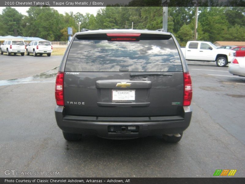Taupe Gray Metallic / Ebony 2010 Chevrolet Tahoe LS