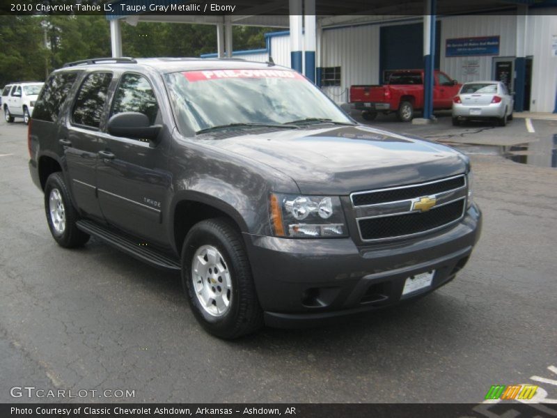 Taupe Gray Metallic / Ebony 2010 Chevrolet Tahoe LS