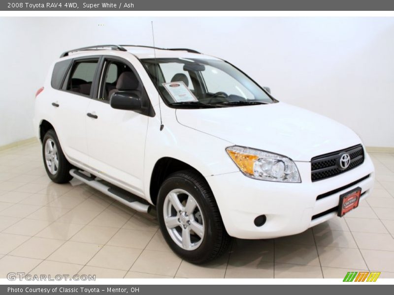 Super White / Ash 2008 Toyota RAV4 4WD