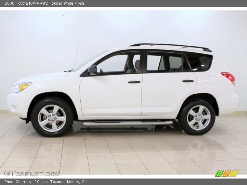 Super White / Ash 2008 Toyota RAV4 4WD
