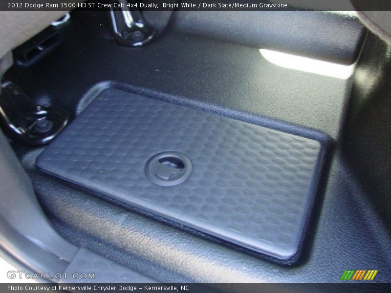 Bright White / Dark Slate/Medium Graystone 2012 Dodge Ram 3500 HD ST Crew Cab 4x4 Dually