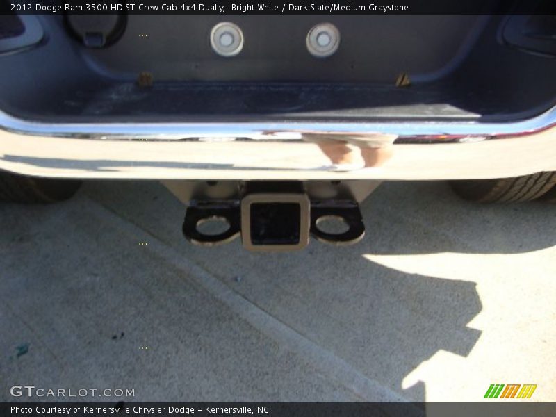 Bright White / Dark Slate/Medium Graystone 2012 Dodge Ram 3500 HD ST Crew Cab 4x4 Dually