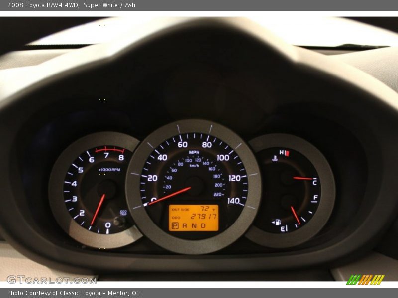 Super White / Ash 2008 Toyota RAV4 4WD