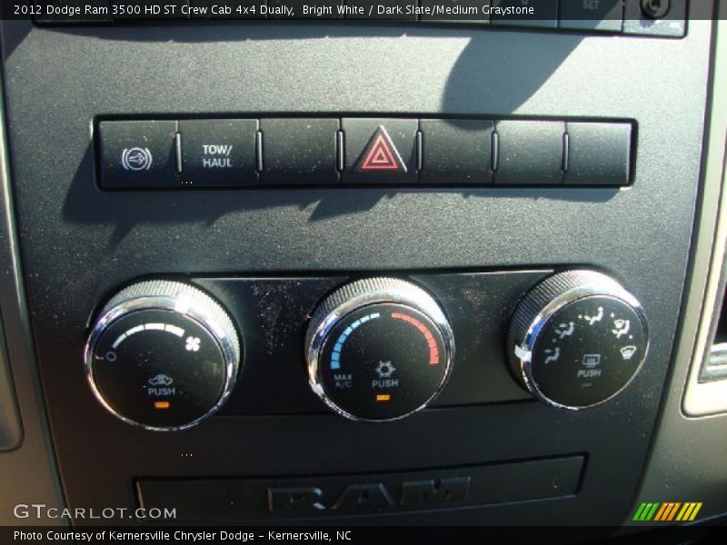 Controls of 2012 Ram 3500 HD ST Crew Cab 4x4 Dually