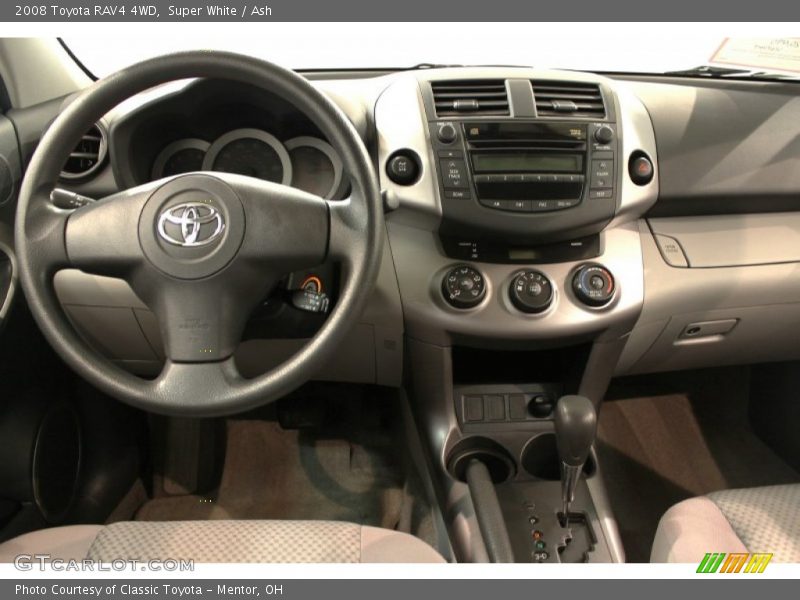 Super White / Ash 2008 Toyota RAV4 4WD