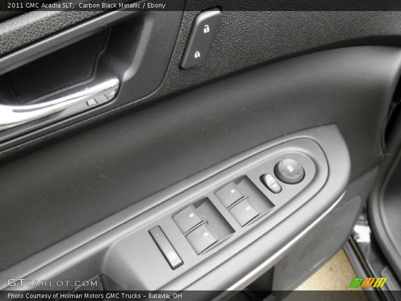 Carbon Black Metallic / Ebony 2011 GMC Acadia SLT