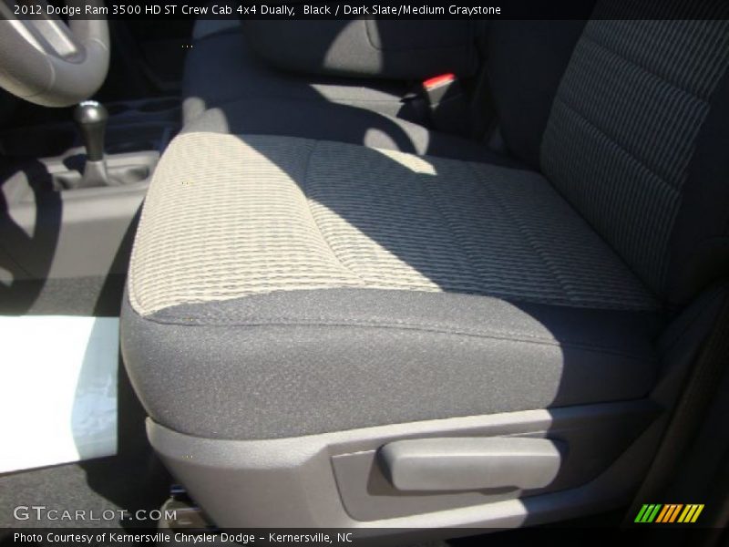 Black / Dark Slate/Medium Graystone 2012 Dodge Ram 3500 HD ST Crew Cab 4x4 Dually
