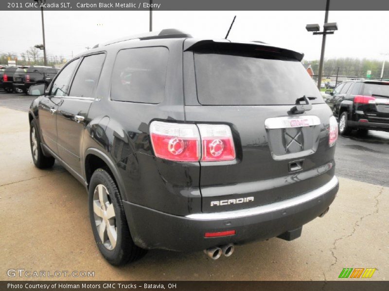Carbon Black Metallic / Ebony 2011 GMC Acadia SLT