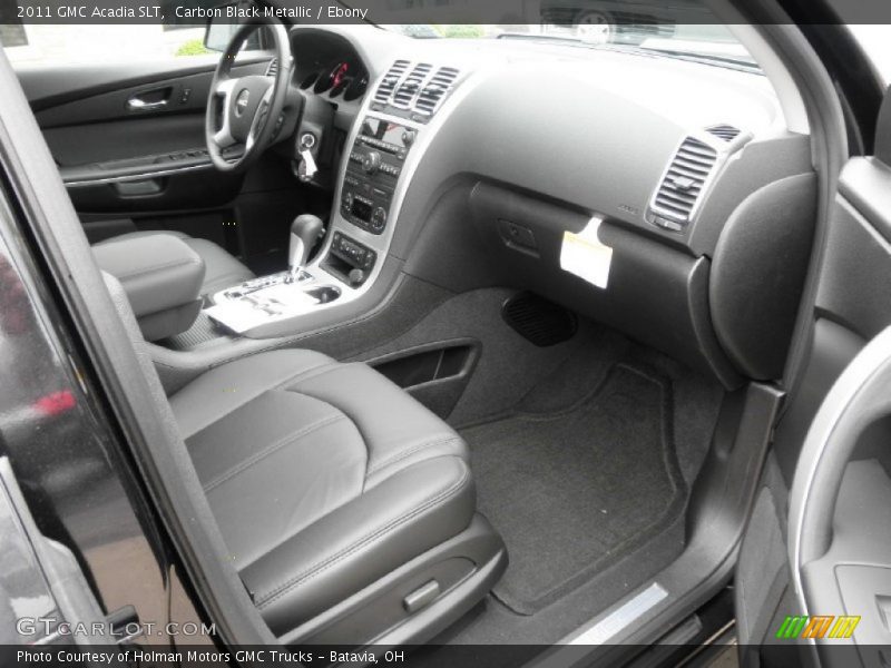 Carbon Black Metallic / Ebony 2011 GMC Acadia SLT