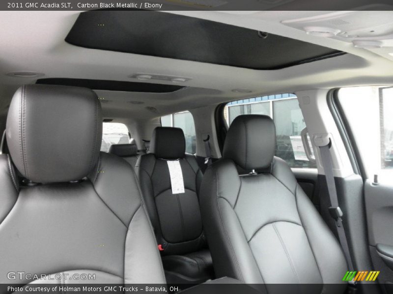 Carbon Black Metallic / Ebony 2011 GMC Acadia SLT