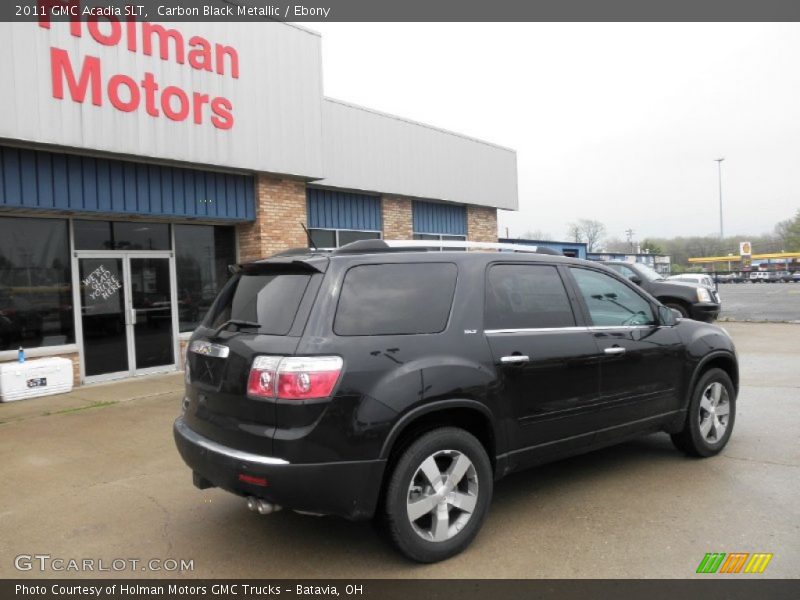 Carbon Black Metallic / Ebony 2011 GMC Acadia SLT