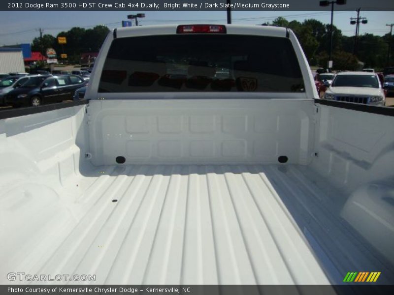 Bright White / Dark Slate/Medium Graystone 2012 Dodge Ram 3500 HD ST Crew Cab 4x4 Dually