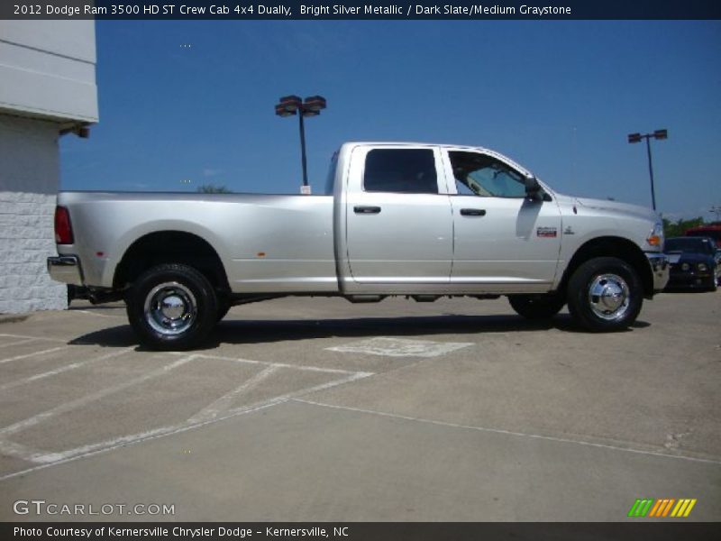 2012 Ram 3500 HD ST Crew Cab 4x4 Dually Bright Silver Metallic