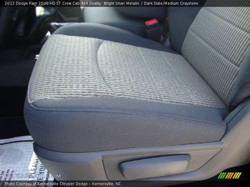 Bright Silver Metallic / Dark Slate/Medium Graystone 2012 Dodge Ram 3500 HD ST Crew Cab 4x4 Dually