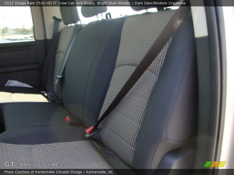 Bright Silver Metallic / Dark Slate/Medium Graystone 2012 Dodge Ram 3500 HD ST Crew Cab 4x4 Dually