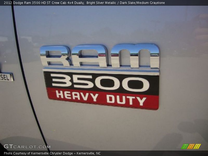  2012 Ram 3500 HD ST Crew Cab 4x4 Dually Logo