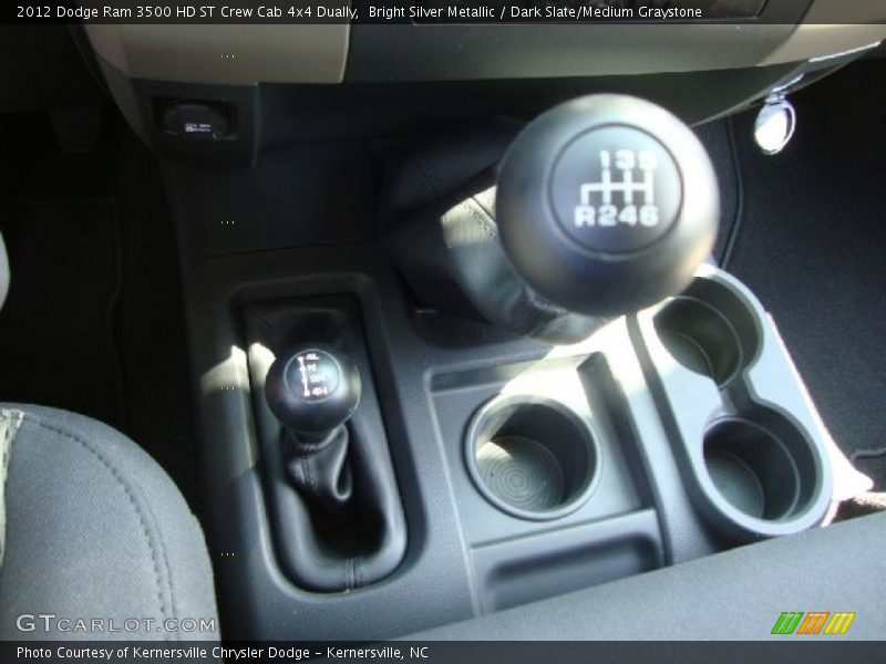 Bright Silver Metallic / Dark Slate/Medium Graystone 2012 Dodge Ram 3500 HD ST Crew Cab 4x4 Dually