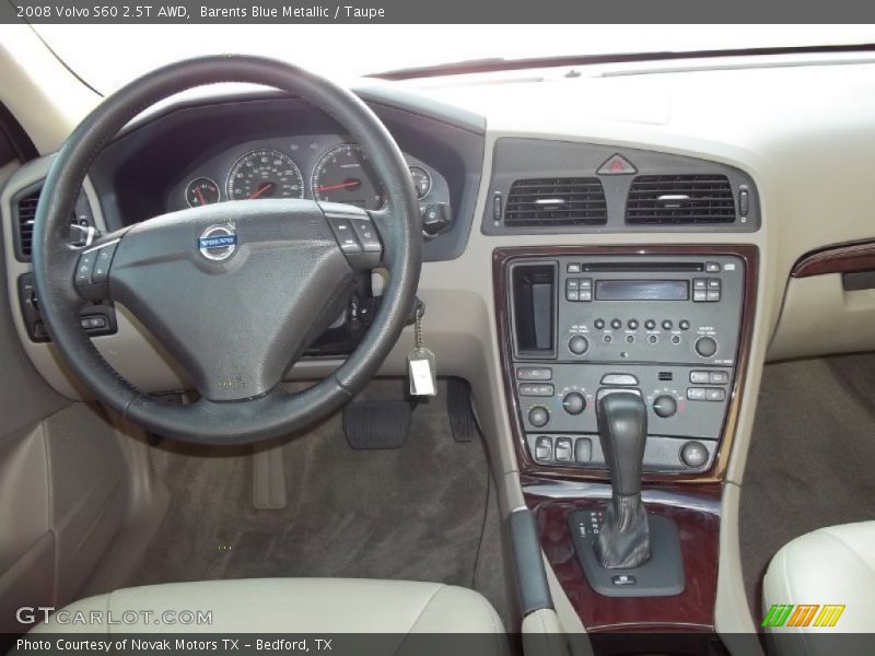 Barents Blue Metallic / Taupe 2008 Volvo S60 2.5T AWD