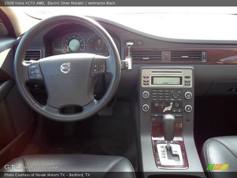 Electric Silver Metallic / Anthracite Black 2008 Volvo XC70 AWD