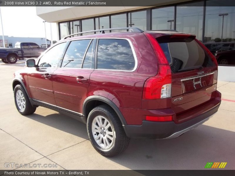 Ruby Red Metallic / Sandstone 2008 Volvo XC90 3.2 AWD