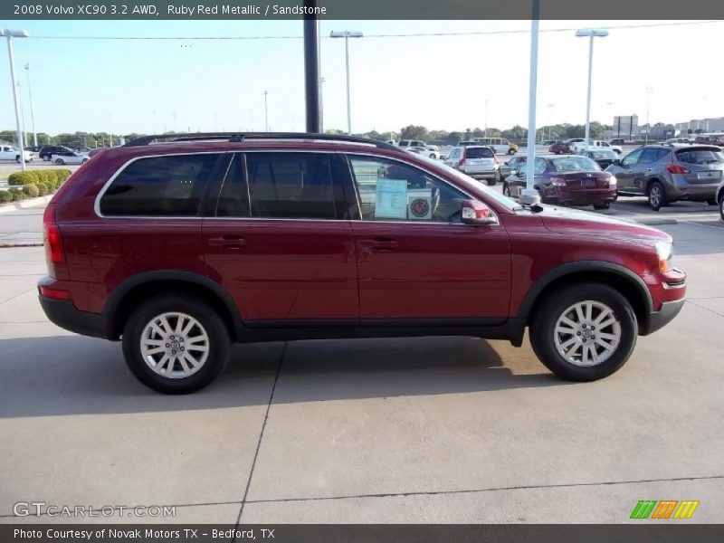 Ruby Red Metallic / Sandstone 2008 Volvo XC90 3.2 AWD