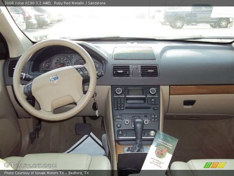 Ruby Red Metallic / Sandstone 2008 Volvo XC90 3.2 AWD
