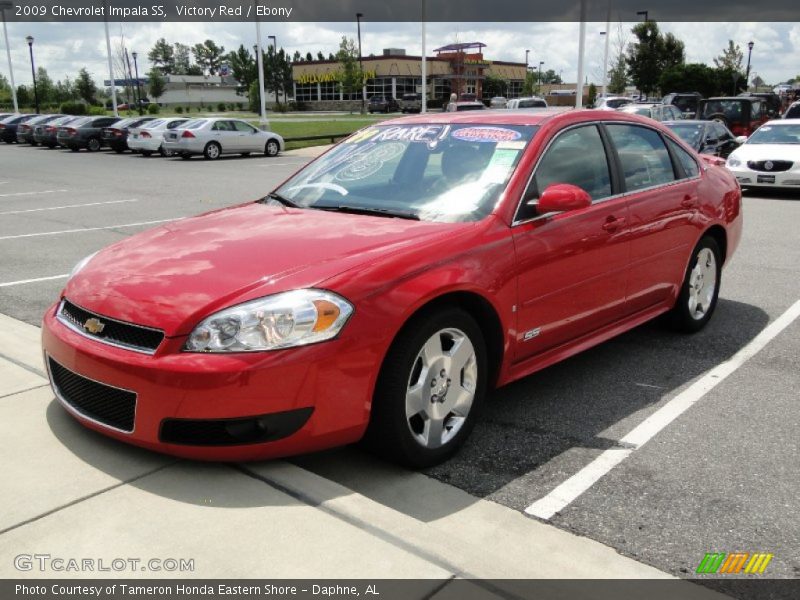 Victory Red / Ebony 2009 Chevrolet Impala SS