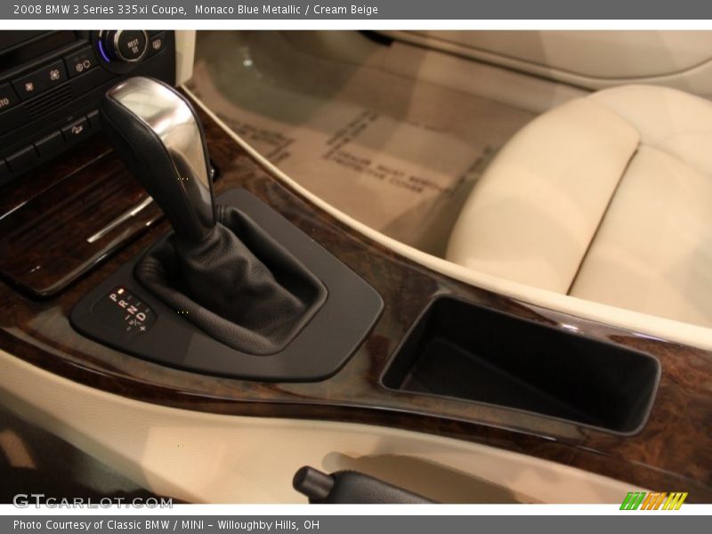 Monaco Blue Metallic / Cream Beige 2008 BMW 3 Series 335xi Coupe